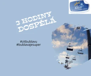 3 hodiny - dospělá osoba