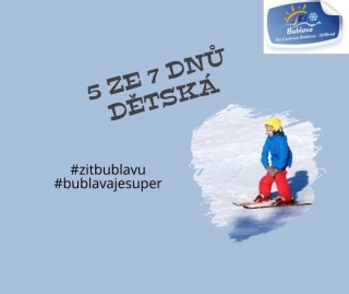 Skipas 5 dnů ze 7 děti 6 -15 let