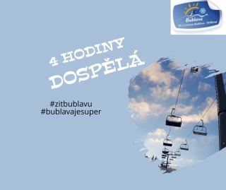 4 hodiny - dospělá osoba